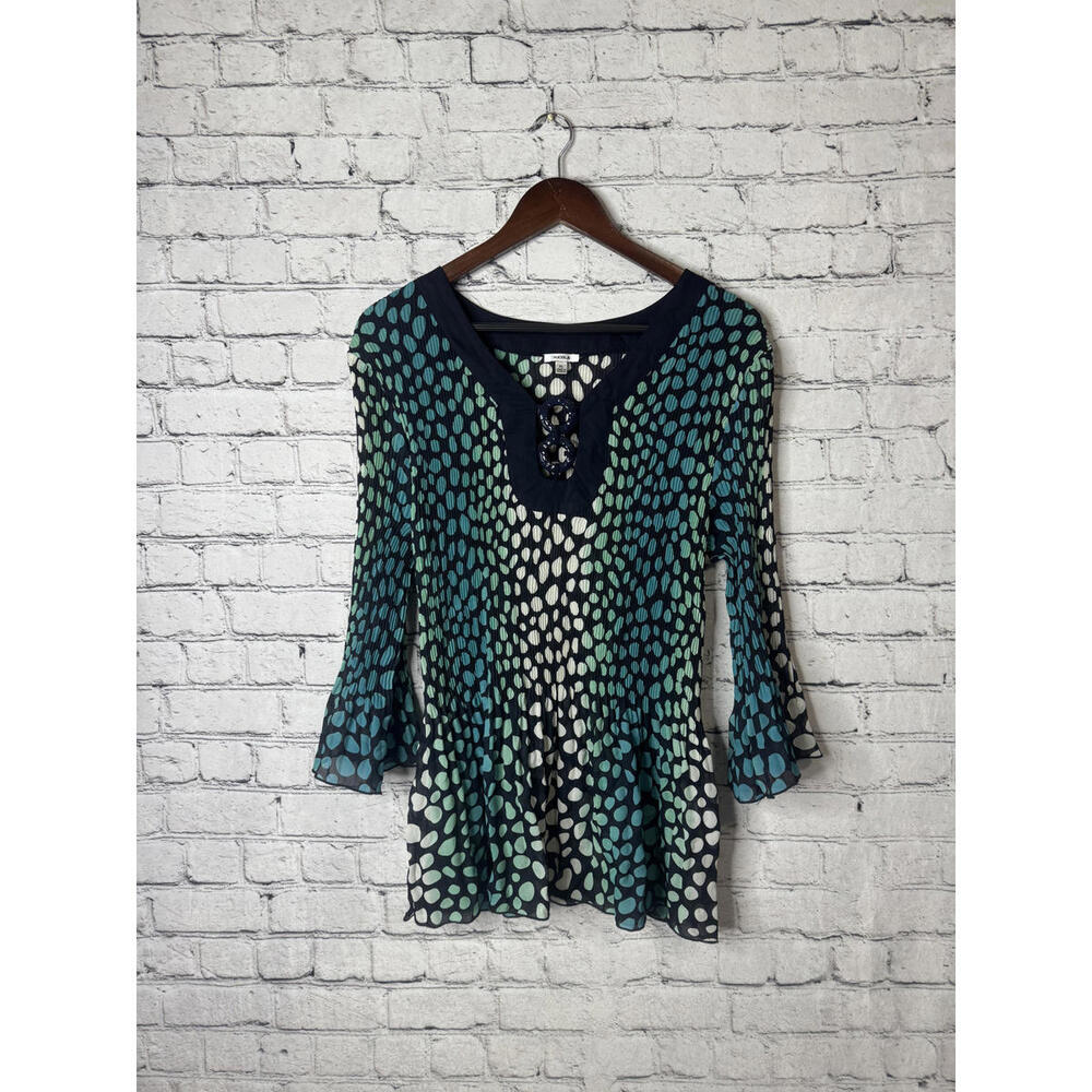 Nicola Women's Polka Dot Tunic Top XL